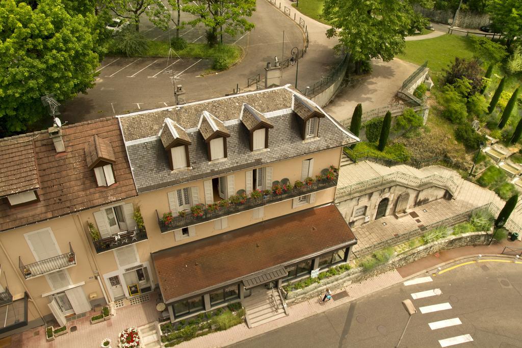 אקס-לה-באינס Hotel De La Grotte מראה חיצוני תמונה